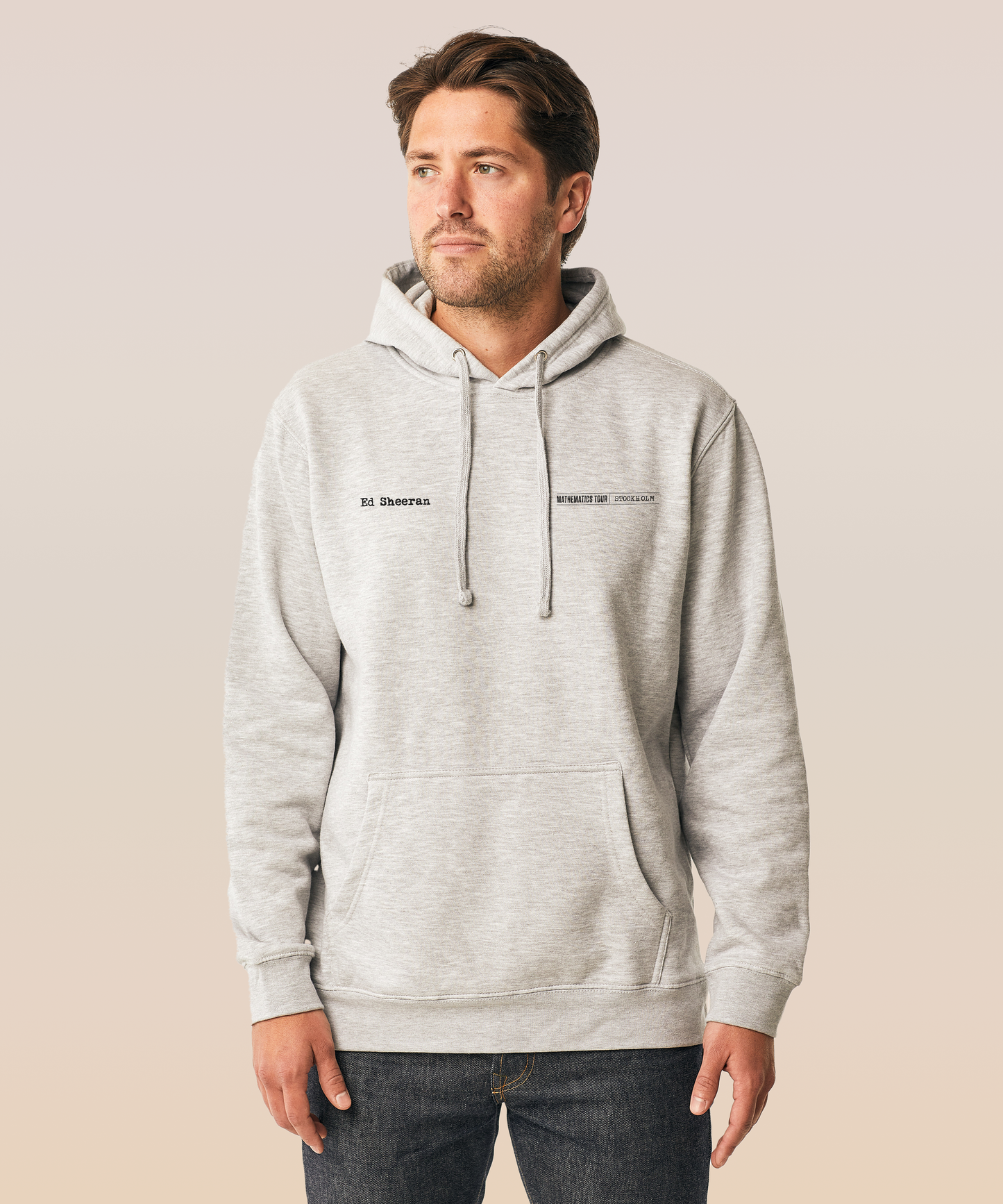 Front of Hoodie {"imageType":"lifestyle","color":"Gray"}